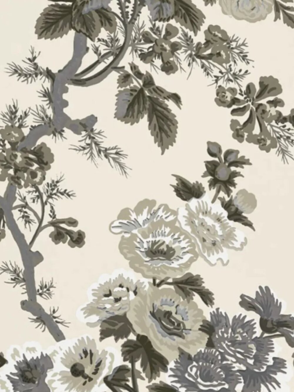 Schumacher Pyne Hollyhock Wallpaper 5006920